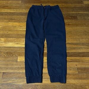 Nautica Dark Blue Jogger-Stretch Pants